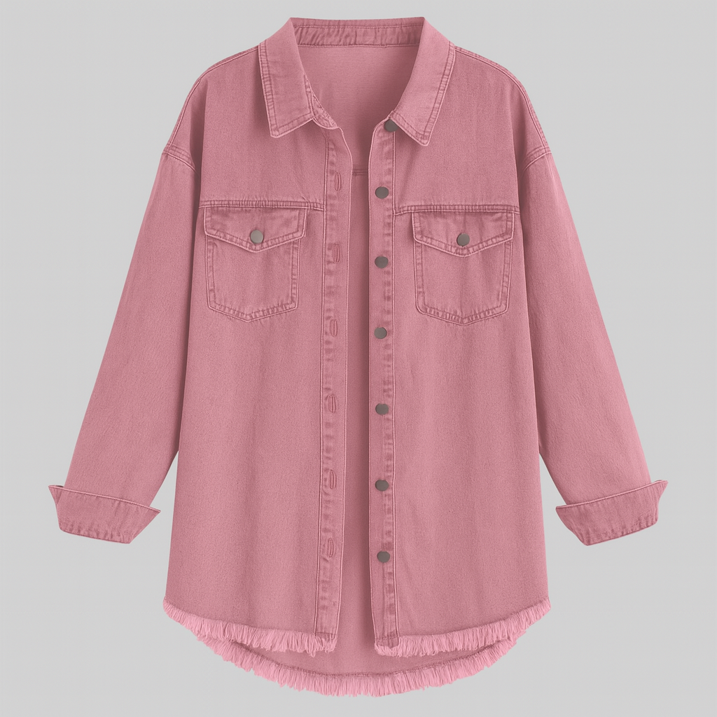 NOVALYSSA | POCKET-DETAIL RELAXED-FIT JACKET