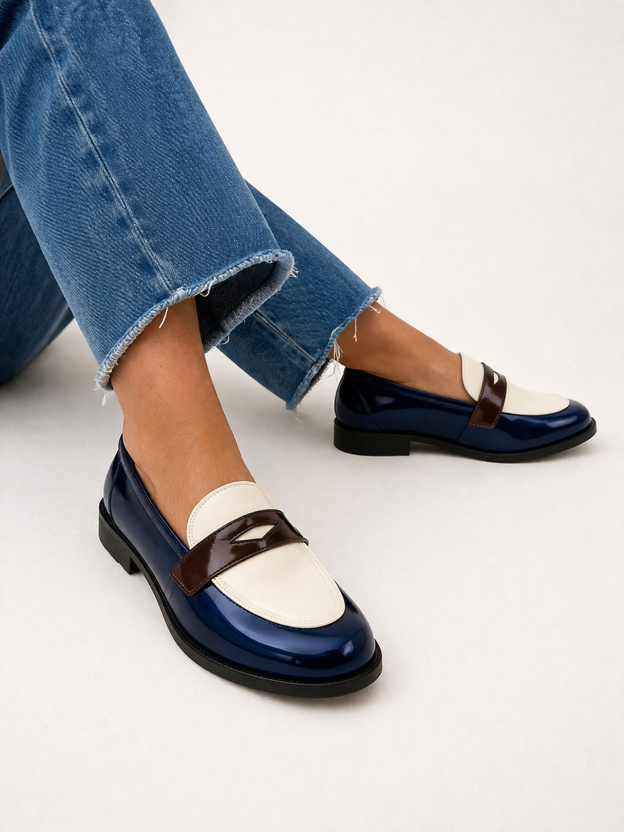Women's loafers in Blue