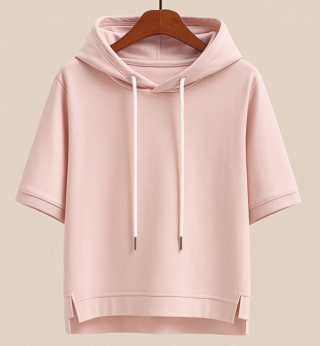 Kaleena | Short-Sleeve Hoodie