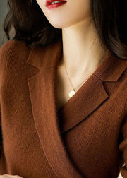 Calandra | Collared Wrap Jumper