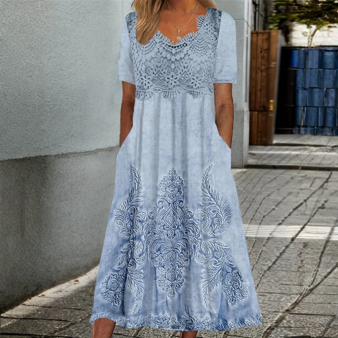 INDIGO | MIDI DRESS