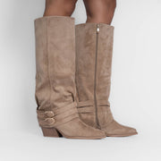 Kerensa | Slouch Block-Heel Boots – product image 2