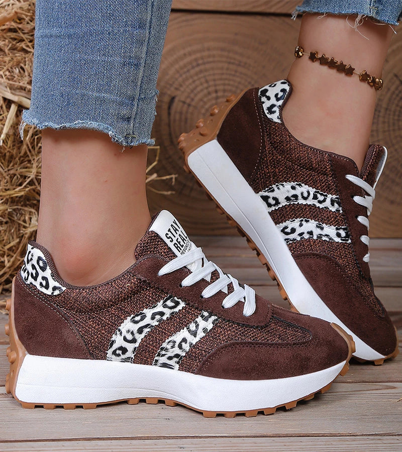 Sophronia – Orthopaedic Retro Lace-Up Trainers