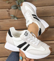 Sophronia – Orthopaedic Retro Lace-Up Trainers