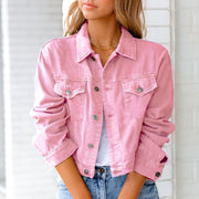 Vernita | Button-Front Denim Jacket