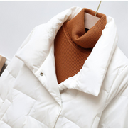 Mimi | Square-Quilted Button Jacket
