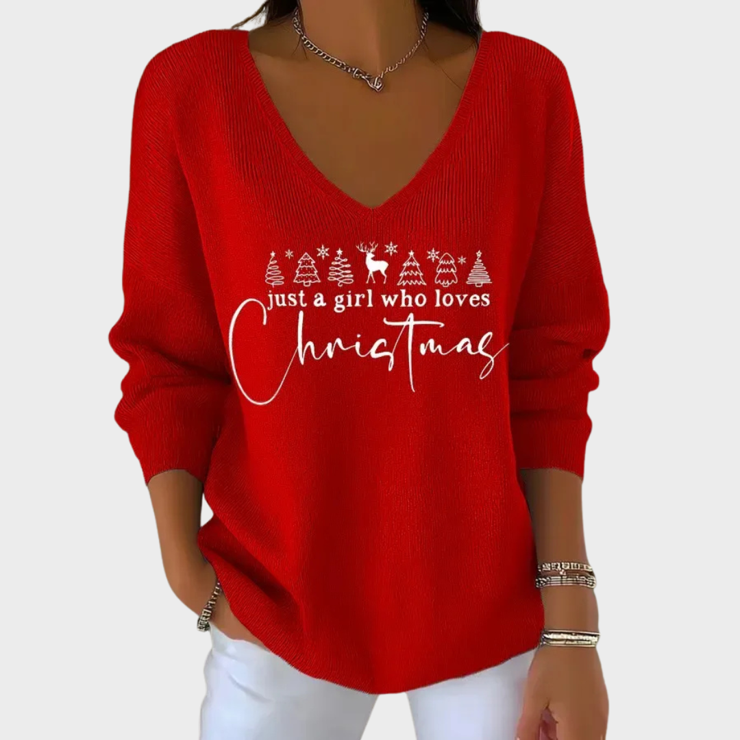 Nancy | Elegant Christmas Jumper