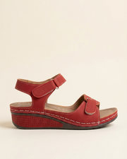Women's sandals in Red