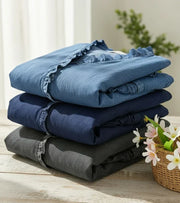 Susy | Ruffle-Placket Shirt