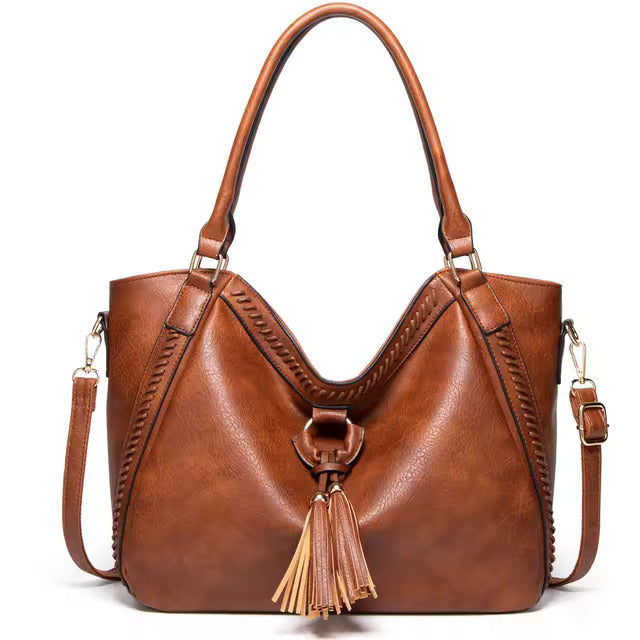 ANDREA | LEATHER SHOULDER BAG