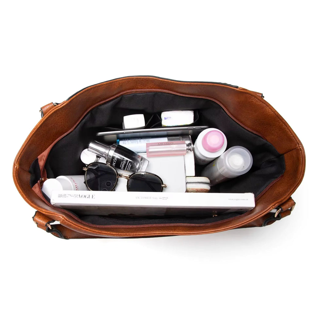 ANDREA | LEATHER SHOULDER BAG