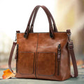 ANGELA | LEATHER SHOULDER BAG