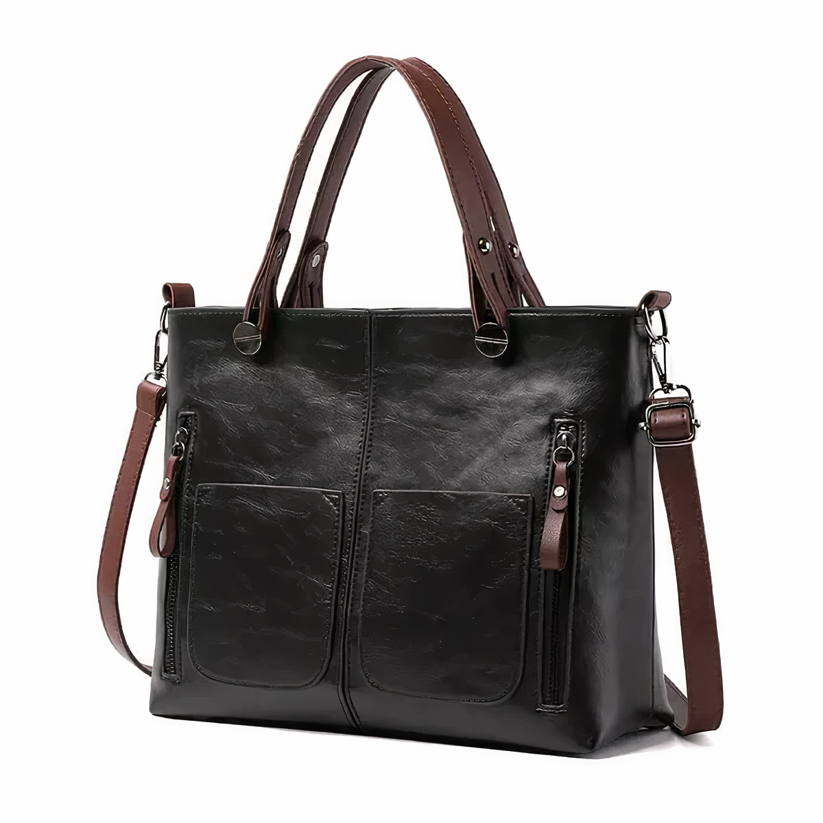 ANGELA | LEATHER SHOULDER BAG
