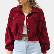 Mitzi | Cropped Collared Jacket