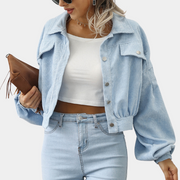 Mitzi | Cropped Collared Jacket