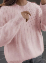 Keonna | Textured Crew-Neck Jumper