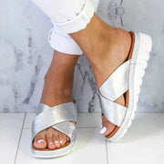 Women's sandals in Silver