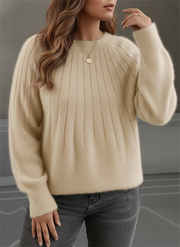 Keonna | Textured Crew-Neck Jumper