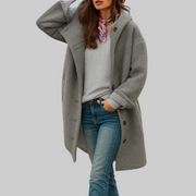 Freja | Comfortable Mid-Length Coat