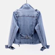 Joella | Denim Biker Jacket