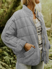 Sharee | Quilted Round-Neck Jacket