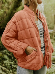 Sharee | Quilted Round-Neck Jacket