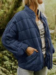 Sharee | Quilted Round-Neck Jacket