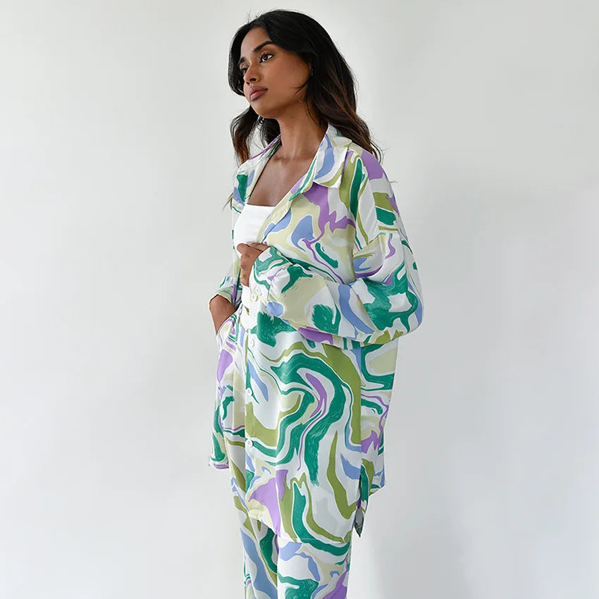 ZYRA | OVERSIZED CO-ORD SET