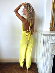 Kadijah | Cross-Back Wrap Jumpsuit