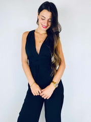 Kadijah | Cross-Back Wrap Jumpsuit