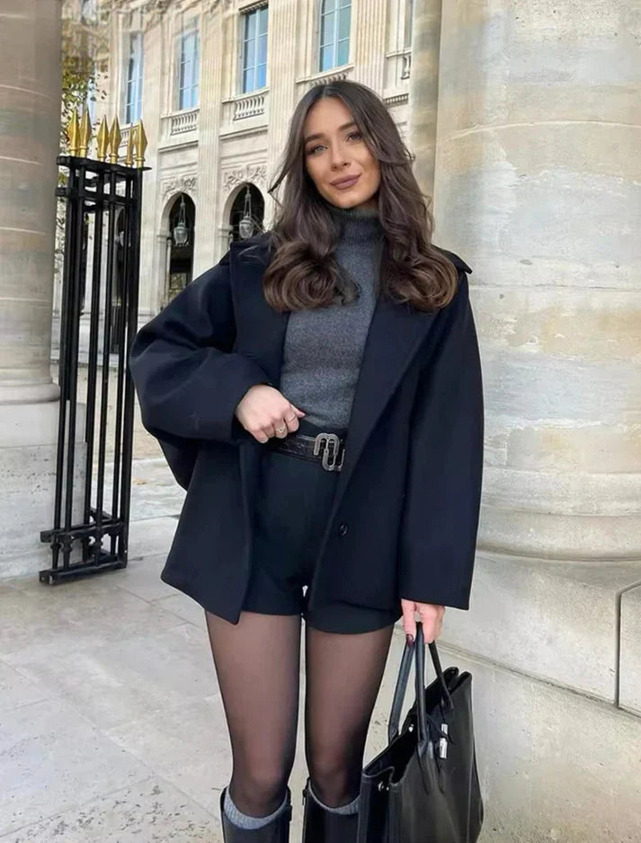 Ruthie | Double-Breasted Relaxed Jacket