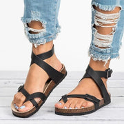 Women's sandals in Brown