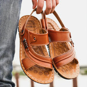 Women's sandals in Light brown