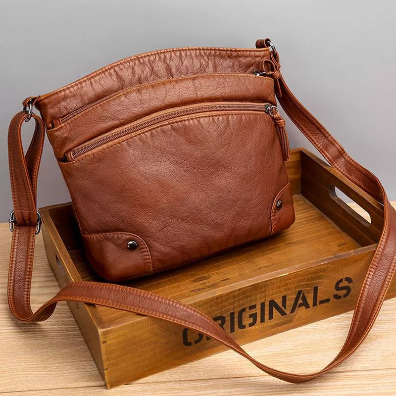 KELLY | LEATHER SHOULDER BAG