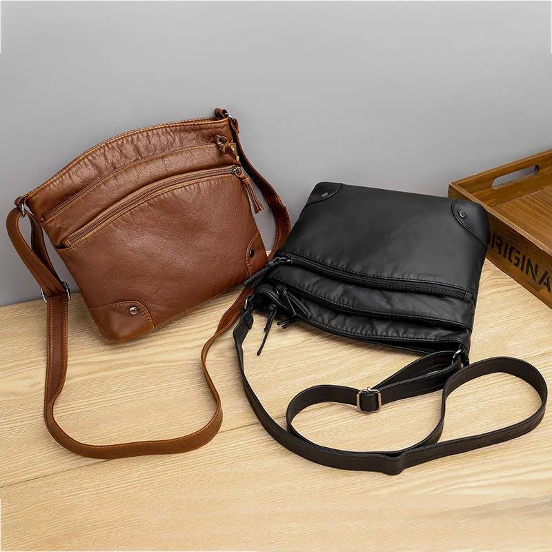 KELLY | LEATHER SHOULDER BAG