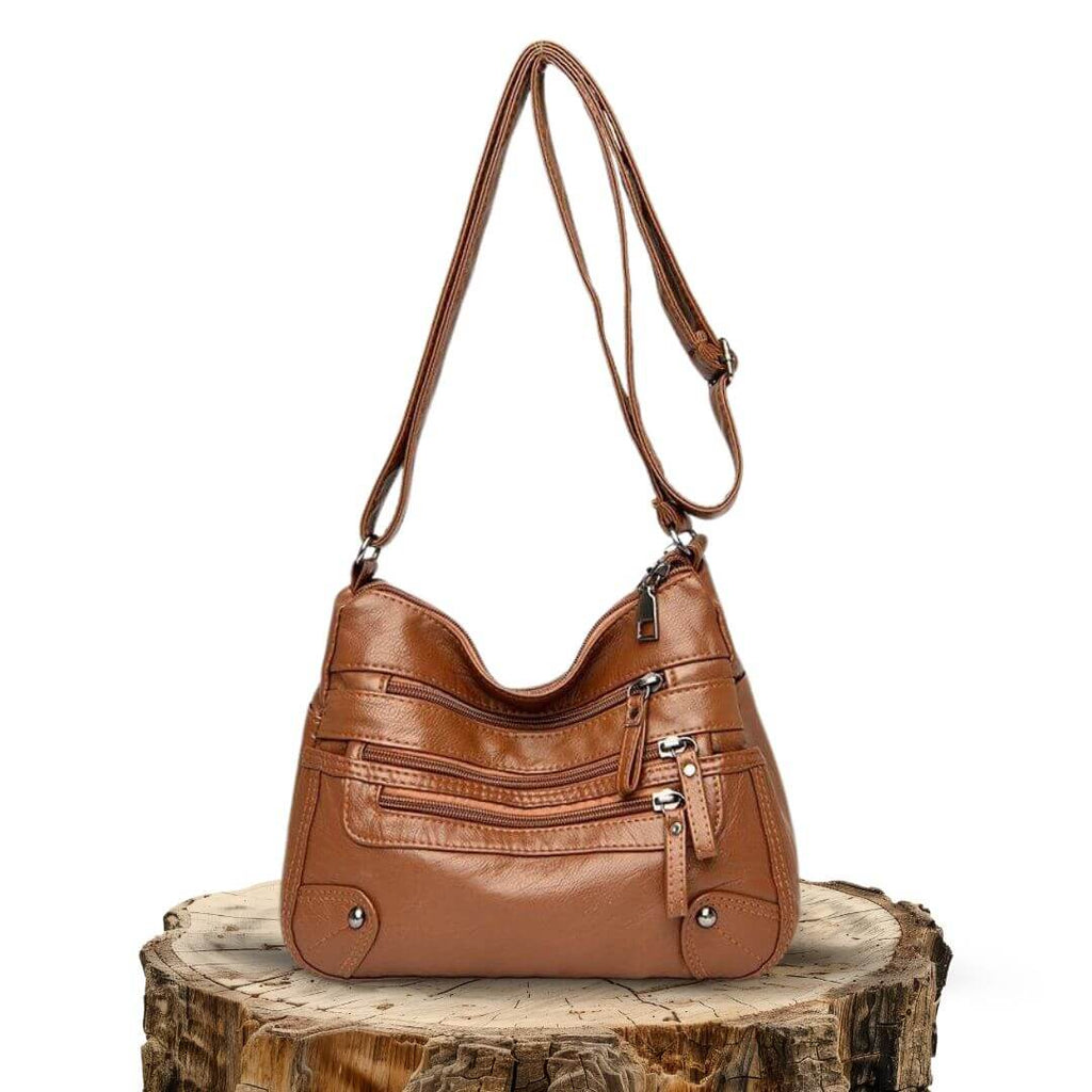 EVELYN | LEATHER SHOULDER BAG