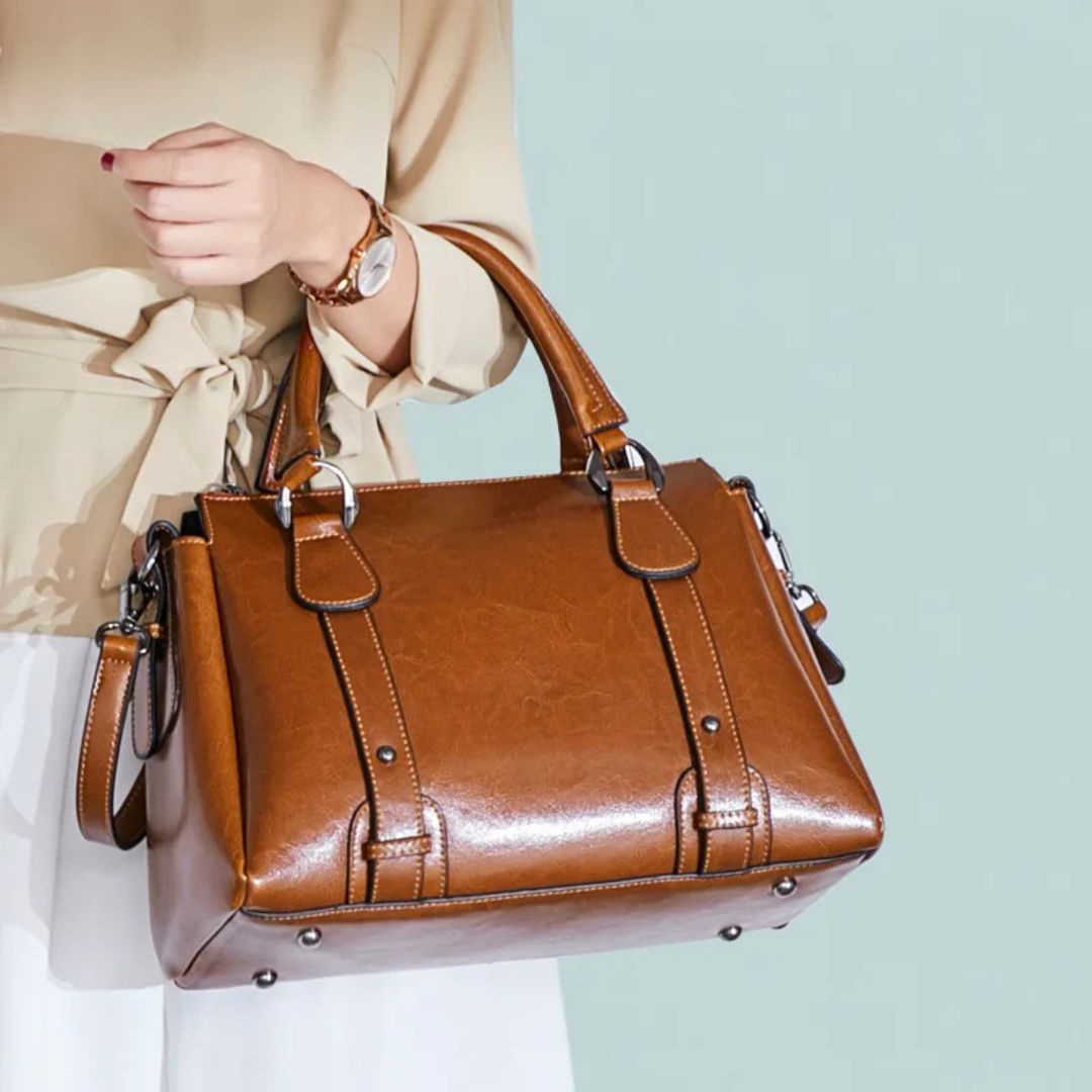CAMILLE | LEATHER SHOULDER BAG