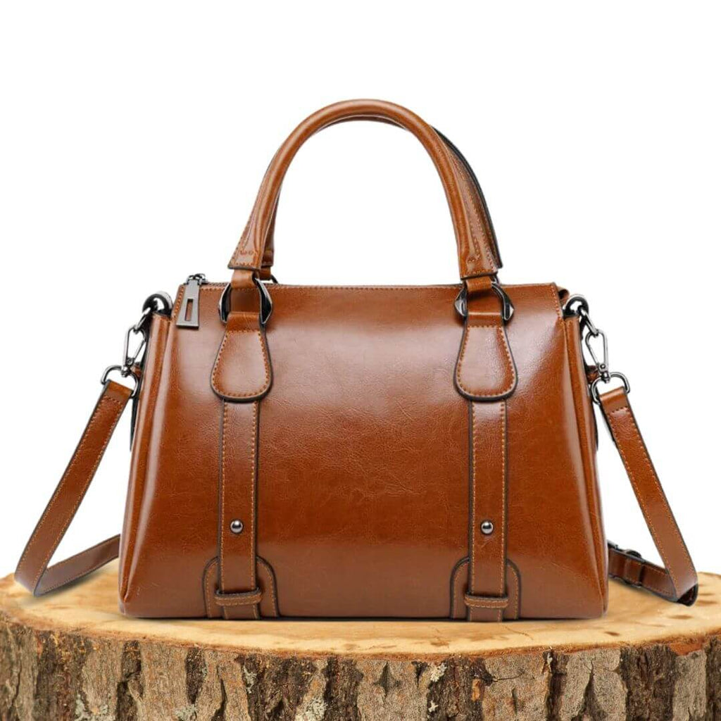 CAMILLE | LEATHER SHOULDER BAG