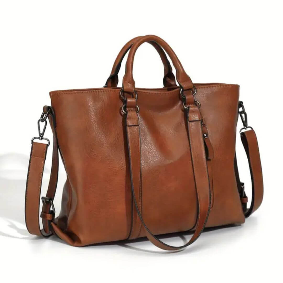 JENNIFER | BROWN LEATHER SHOULDER BAG