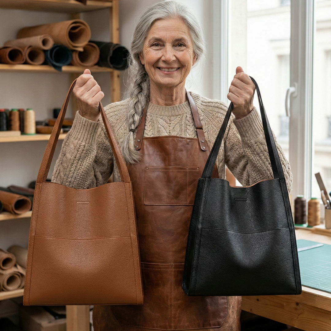 ELENA | LEATHER SHOULDER BAG