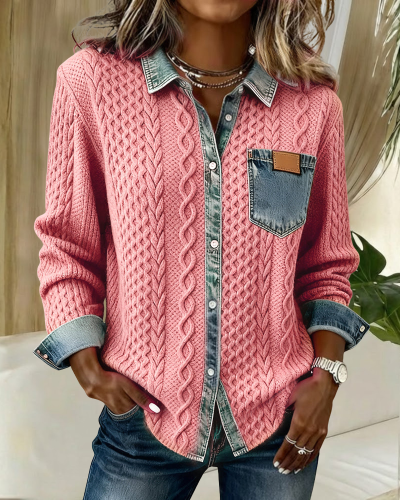 JULIANE | LONG-SLEEVE COLLARED JUMPER