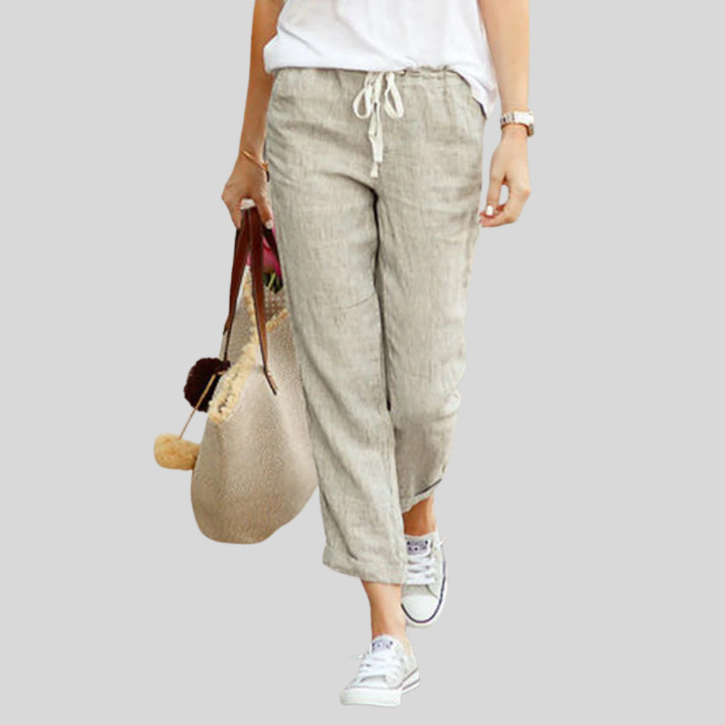 ALVIE | DRAWSTRING SUMMER TROUSERS