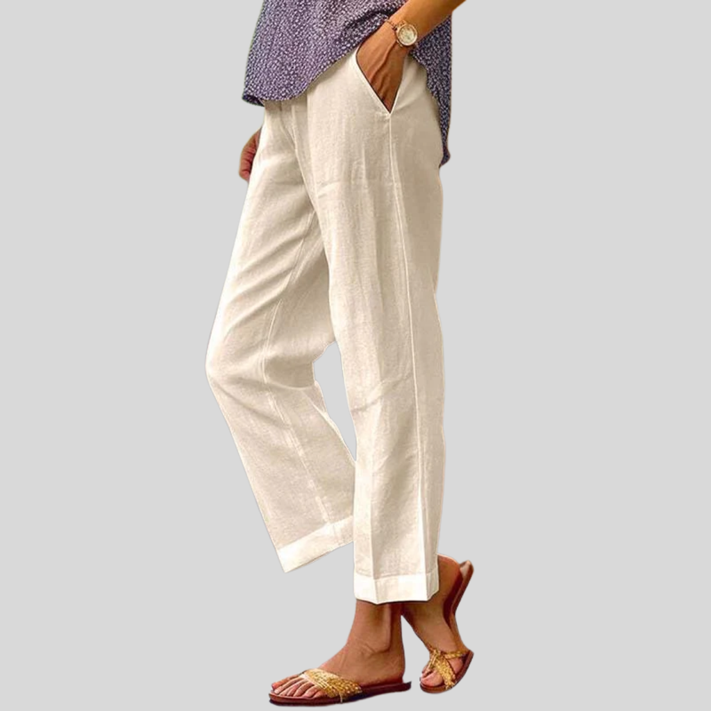 VAYLA | POCKET-DETAIL HIGH-WAISTED TROUSERS