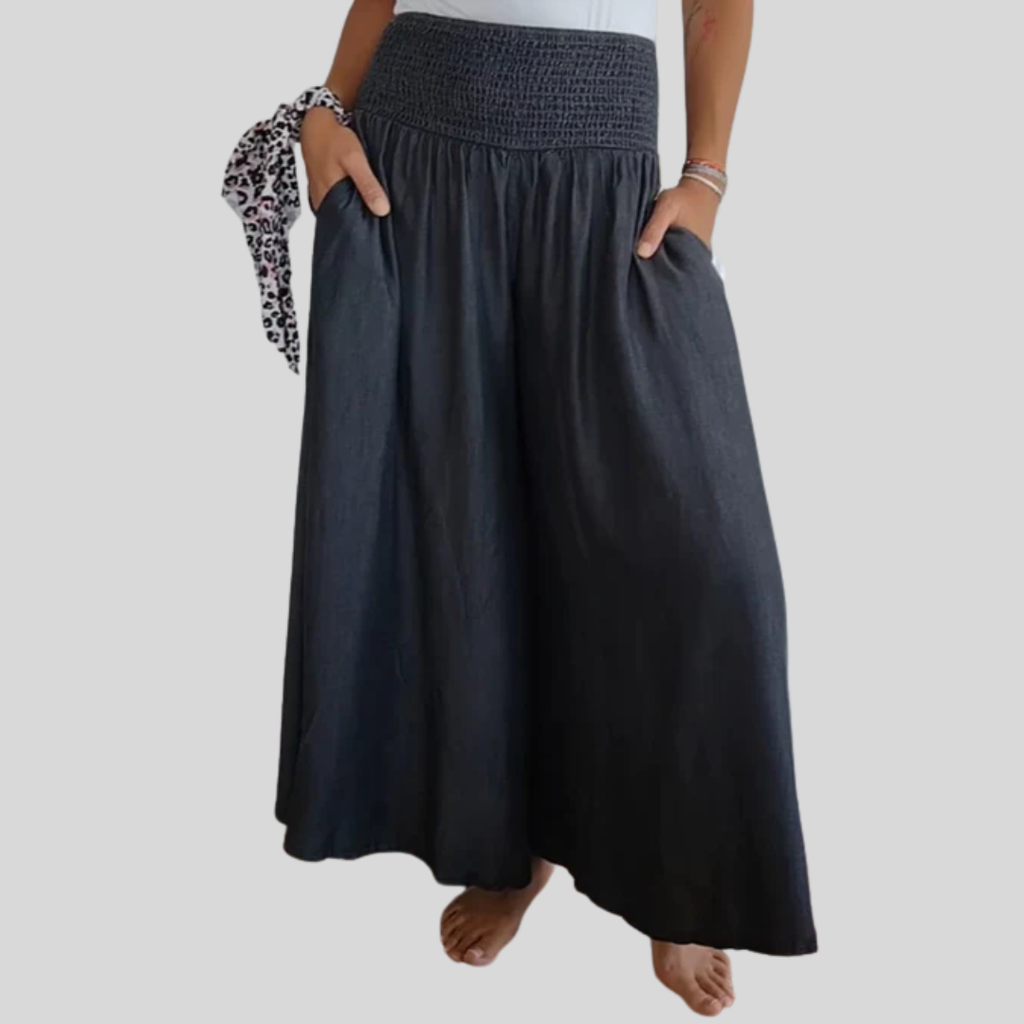 MIRA | HIGH-WAISTED ELASTIC-WAIST DRESS