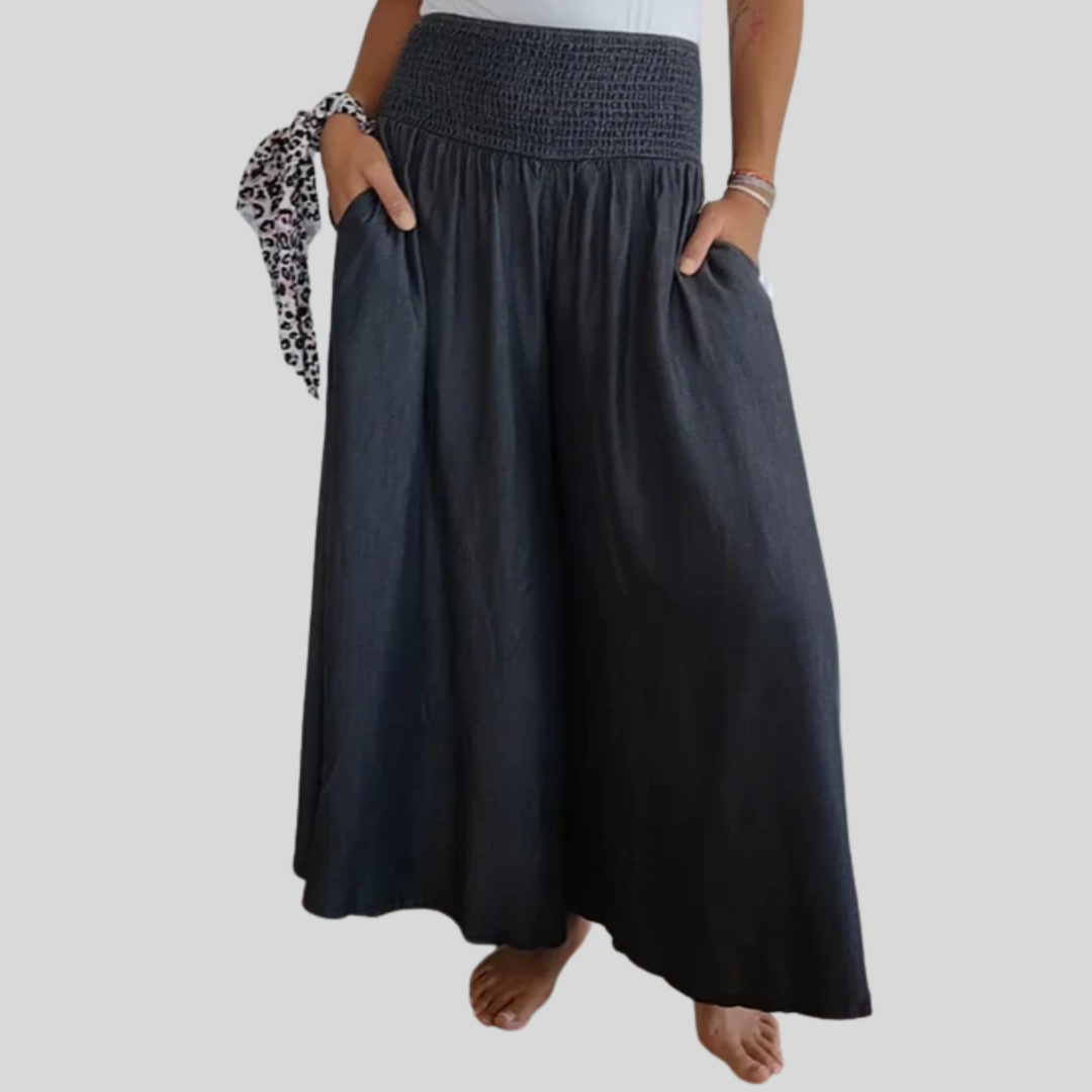 MIRA | HIGH-WAISTED ELASTIC-WAIST DRESS