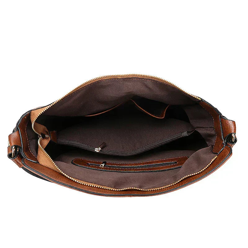 LISA | LEATHER SHOULDER BAG