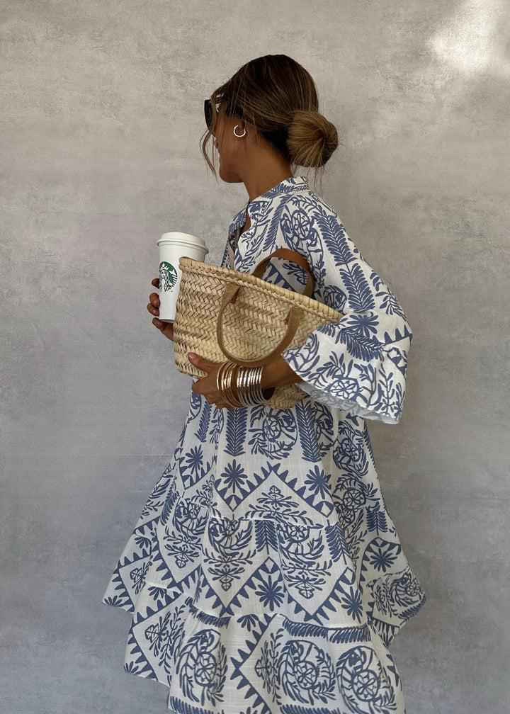 FIORELIA | PRINTED FLOWING DRESS