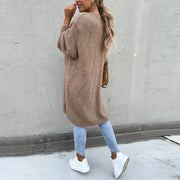 Nicolina | Open-Front Long Cardigan