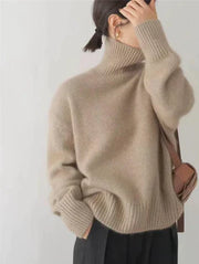Amaya | Luxury Cashmere Turtleneck Jumper