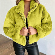 Ryanne | Textured Hooded Zip Jacket